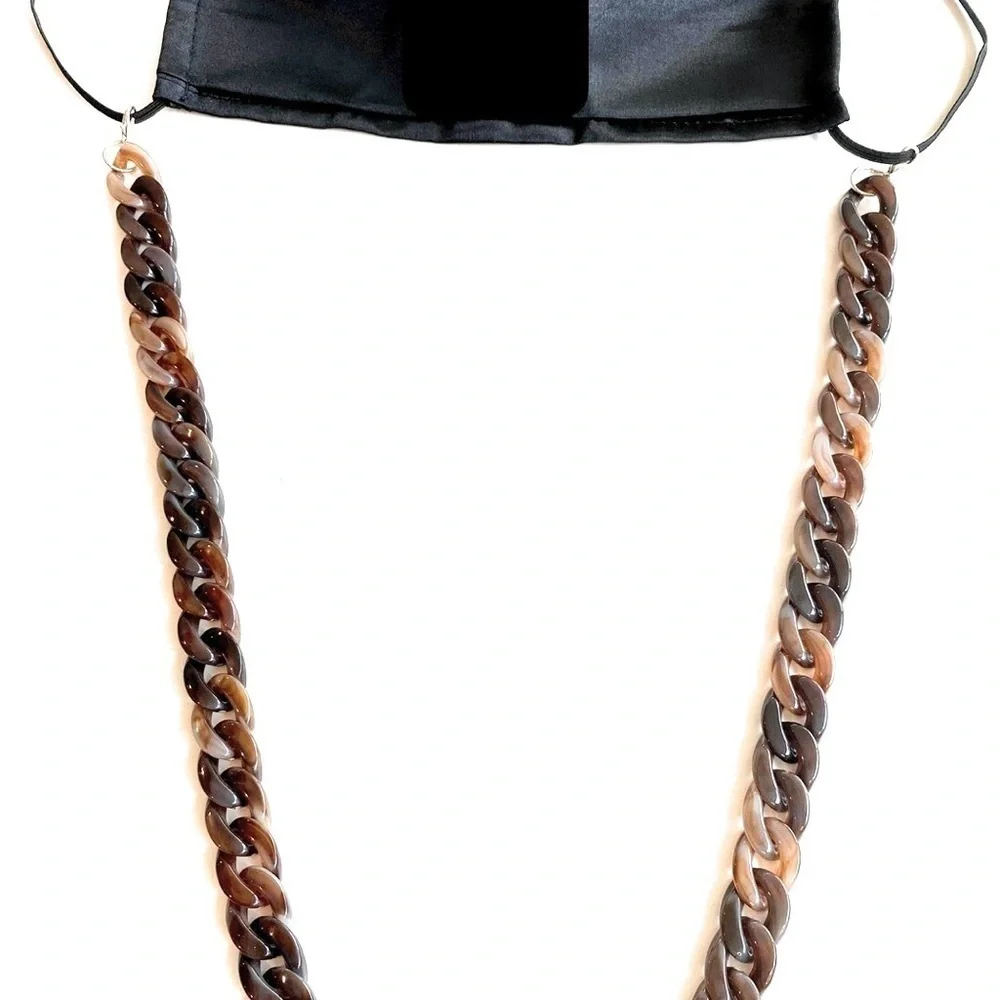 Acrylic sunglasses chain mask chain handbag chain